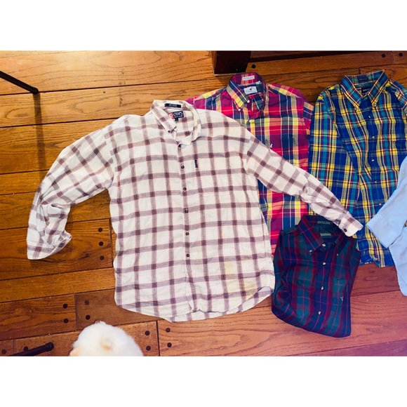 Men's 44R Blazers & 9 L/XL Dress Shirts Lot - Picture 14 of 16